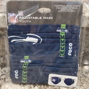 Youth NFL Seattle Seahawks Face Mask one set of 2